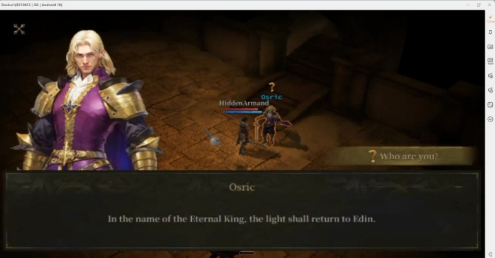 Teon: Revelation- NPC quest- AFK without draining battery