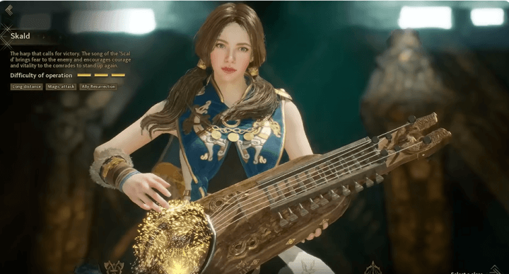 Legend of Ymir Skald class character- No disconnect AFK