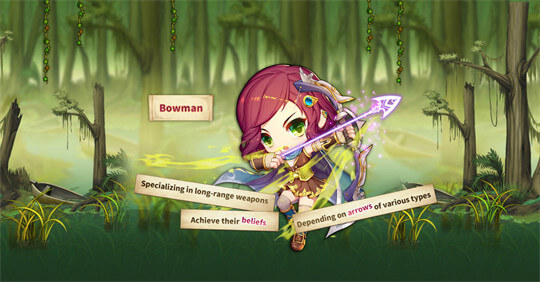 Class in MapleStory R: Evolution: Bowman - LD Cloud Android Emulator