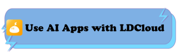 Use AI Apps with LDCloud - LDCloud