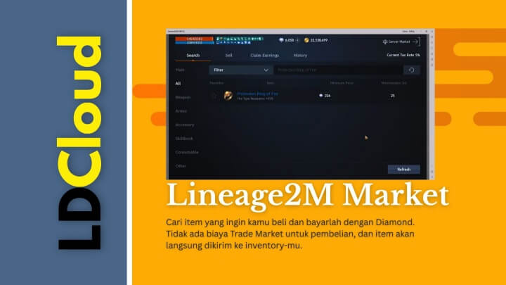 Lineage2M- Cara Farming di Lineage2M- Telepon awan