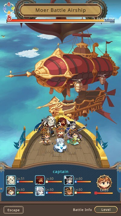 Airship Knights AFK Battle - LDCloud