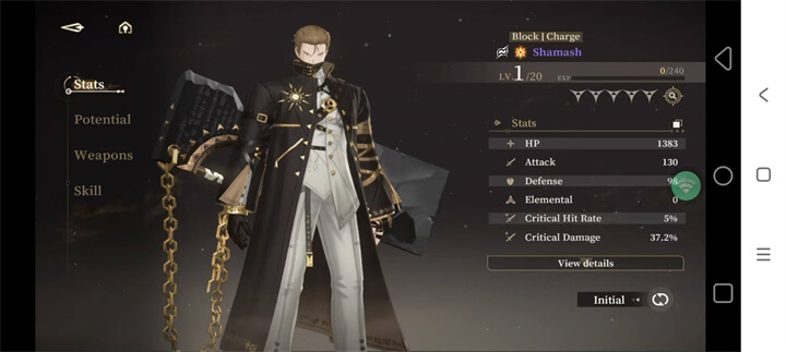 Shamash - An A-tier Black Beacon character in the Black Beacon tier list - LDCloud