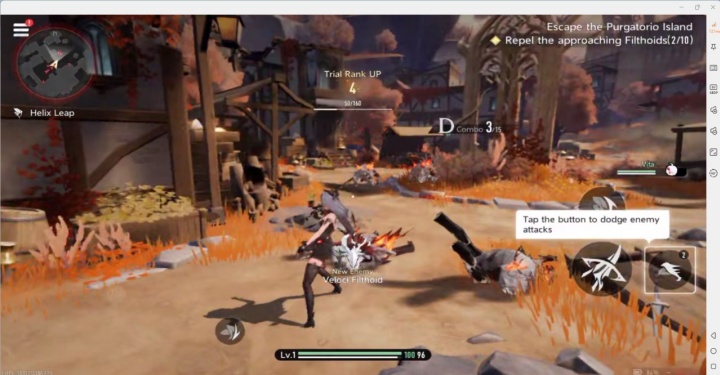 Duet Night Abyss- Character fighting mobs- 24/7 hosting