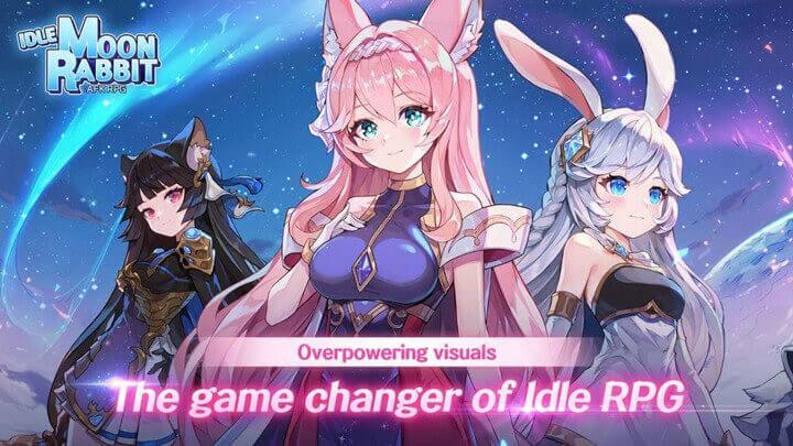 Idle Moon Rabbit - Quick Review - LDCloud Cloud Gaming Emulator