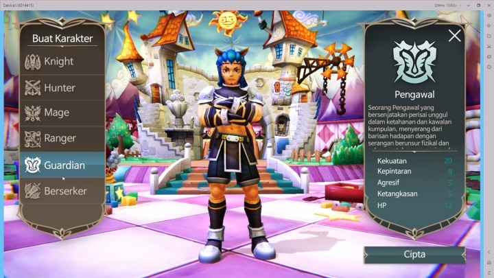 Iris Origin SEA- Kelas Guardian dengan penjelasan latar belakangnya dan statusnya- grinding offline