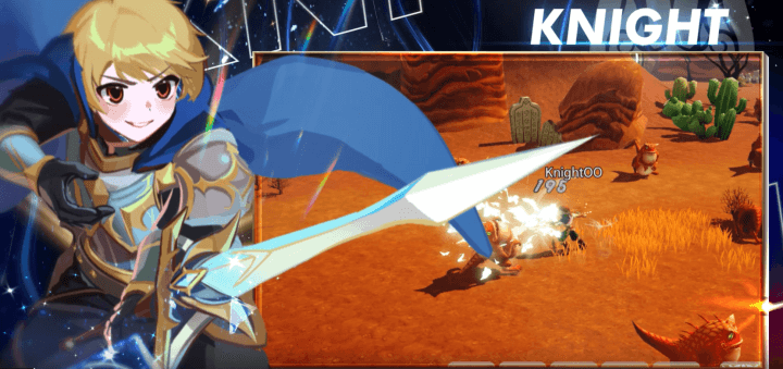 Iris Origin SEA Knight class character and its gameplay- LDCloud grinding