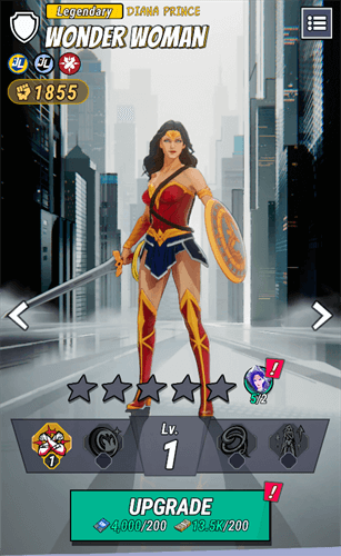 Wonder Women- An A+ tier character in DC: Dark Legion Tier List - LDCloud Virtual Cloud Phone