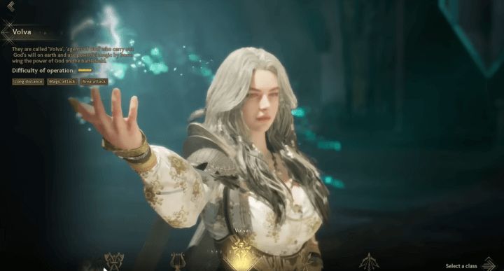 Legend of Ymir Volva class character- Low latency grinding