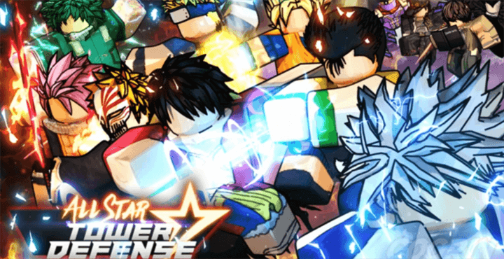 Best 10 Roblox Anime Games To Play 2025: All Star Tower Defense - LDCloud