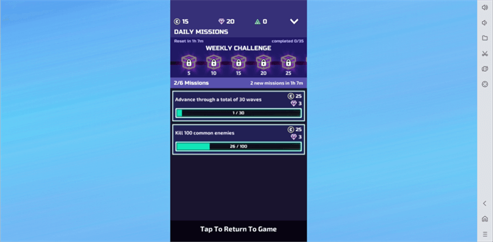 The Tower - Idle Tower Defense daily/weekly missions - LDCloud