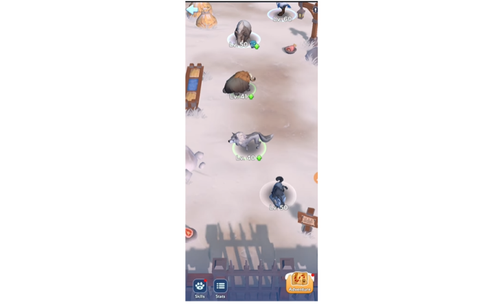 Whiteout Survival- different Whiteout Survival pets and their levels- Virtual Phone 