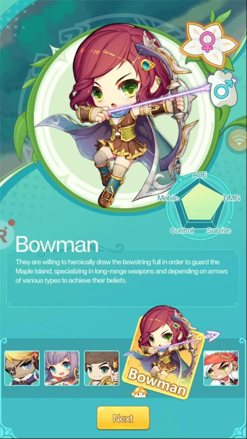 MapleStory R: Evolution Class: Bowman - LD Cloud Phone Emulator