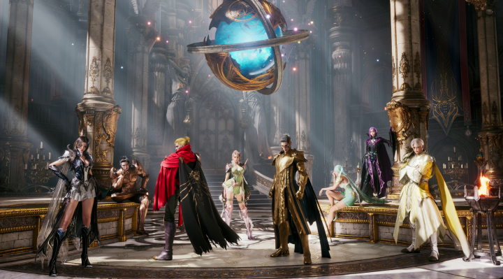 A cover photo showing all Aion 2 classes- Game AFK Tool