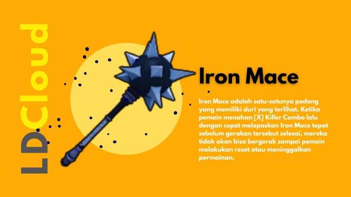 Blox Fruits- iron mace- Alat Pembukaan Telepon Game