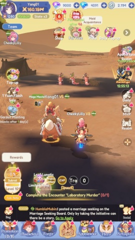 A Ragnarok Twilight team is going for combat to complete a mission- 24/7 hosting