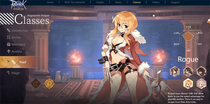 Ragnarok Origin Global Rogue Skills - LDCloud