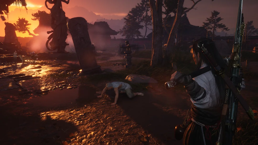 Where Winds Meet easter egg Liang Xiaolong - The evil God of - AFK without draining battery