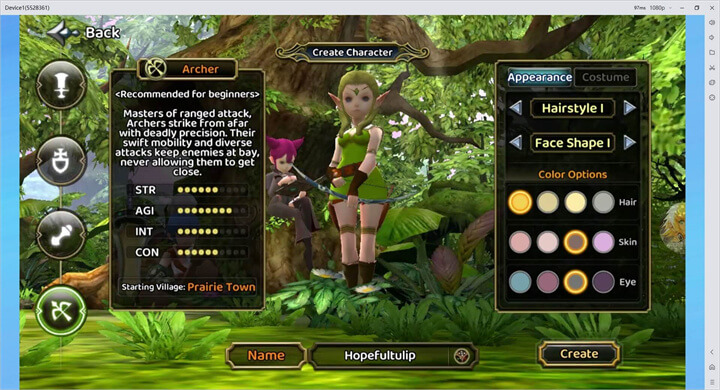 Dragon Nest: Rebirth of Legend Archer Class - LDCloud Cloud Phone