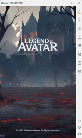 Legend of Avatar- Legend of Avatar cover photo while loading the game- LDCloud