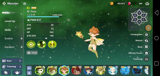 Summoners War: Chronicles B Tier Monster: Pixie - LDCloud Cloud Android Emulator