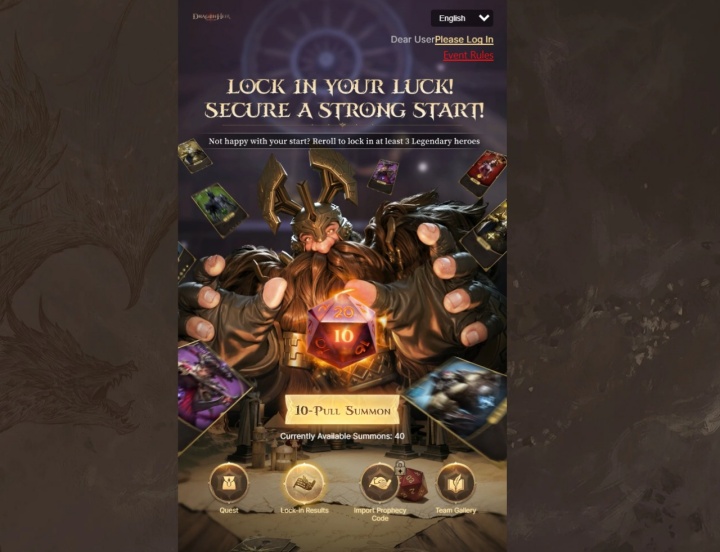 Dragonheir: Silent Gods- Updated version official promotional image- Android Virtual Phone