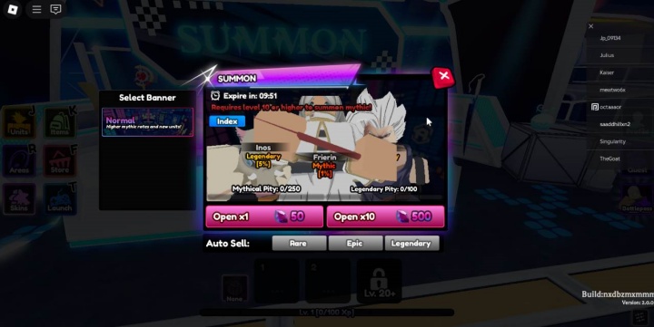 Anime Saga- Game lottery content interface- Game AFK Tool