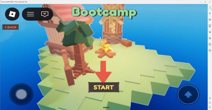 Bootcamp in Roblox Pixel Blade- Batch account grinding