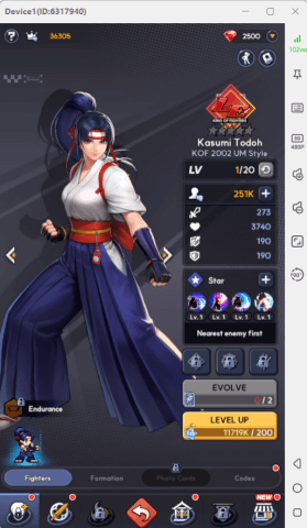 Kasumi Todoh- A B-tier character in the King of Fighters AFK tier list- AFK Software