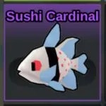 Roblox Fish it- Sushi Cardinal- Cloud phone hands-free