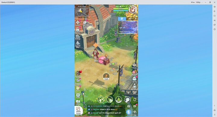 How to Redeem Ragnarok: Back to Glory Codes: Tap the Settings icon on the left-hand side - LDCloud