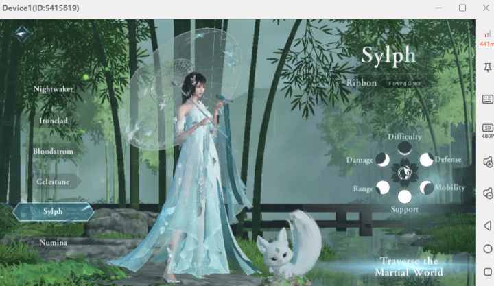 Sword of Justice Sylph class character and its characteristics- Game AFK Tool