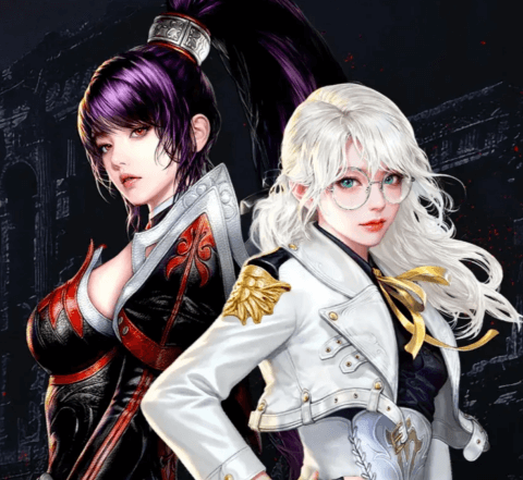 카발RED- 게임 홍보 표지- 가상 스마트폰