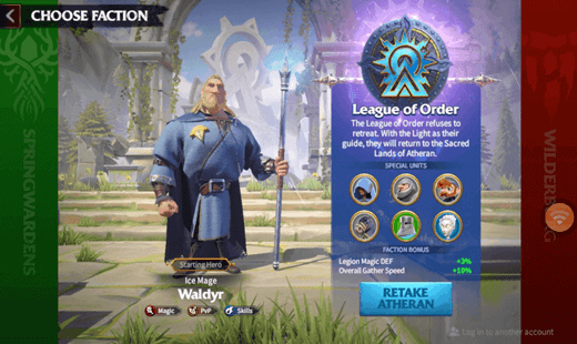 Call of Dragons Factions - League of Order (Humans) - LDCloud Cloud Android Emulator