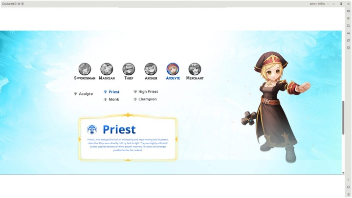 Ragnarok V: Return- Priest- Telepon Virtual