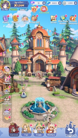 Ragnarok Twilight gameplay showing the world of Midgard- 24/7 hosting