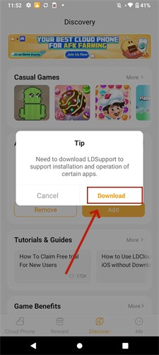 LDSupport 다운로드하기 – LDCloud