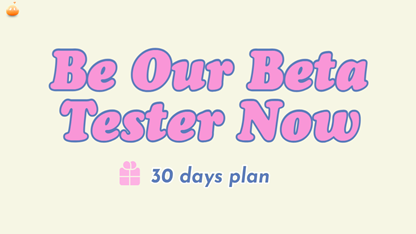 「Ended」Be Our Beta Tester To Get A 30-day Plan