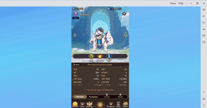 Nubia - A C-tier character in Summoners War: Rush tier list - LDCloud
