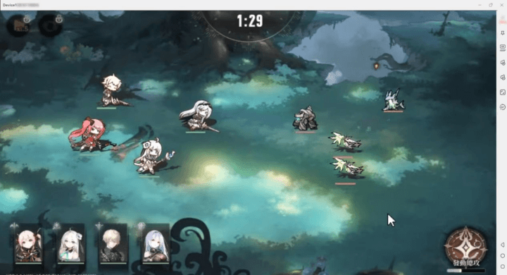 《星落》- 戰鬥場面- 掛機工具