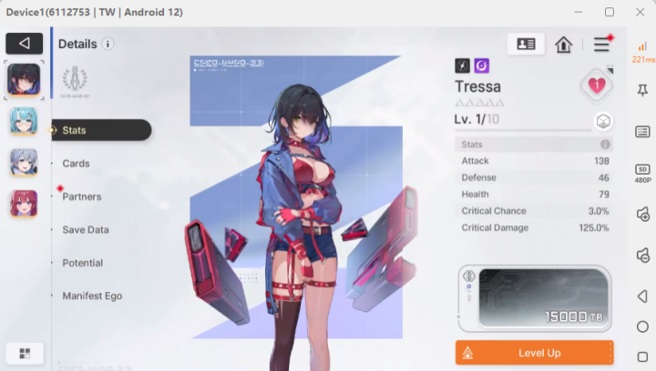 Chaos Nightmare Zero- Tressa- Low latency grinding