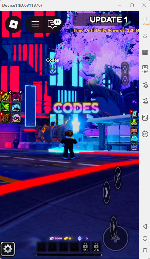 Anime Crusaders Roblox code statue for redeeming codes- AFK Software