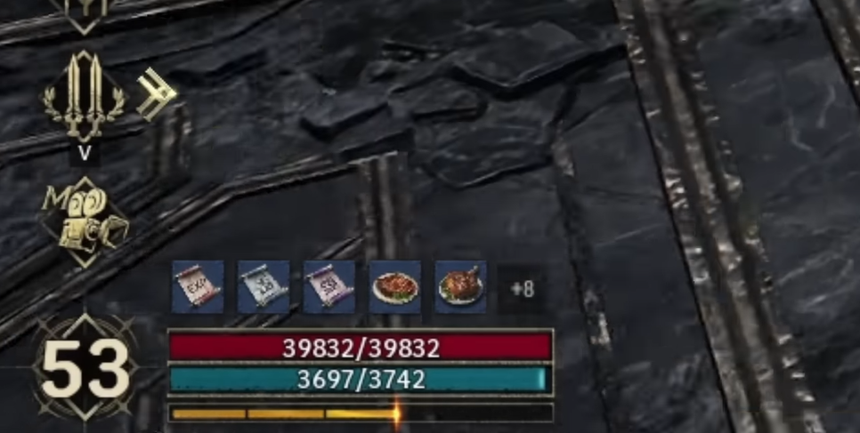 A close-up view showing multiple Legend of Ymir AFK Farming materials- AFK without draining battery