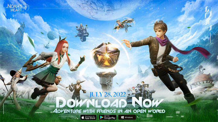 Top 10 MMO games on Android in September 2022: Noah's Heart - LD Cloud Phone