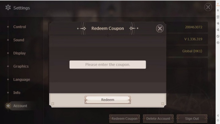 Lost Sword- the redeem coupon in the game- Game Multi-instance Tool