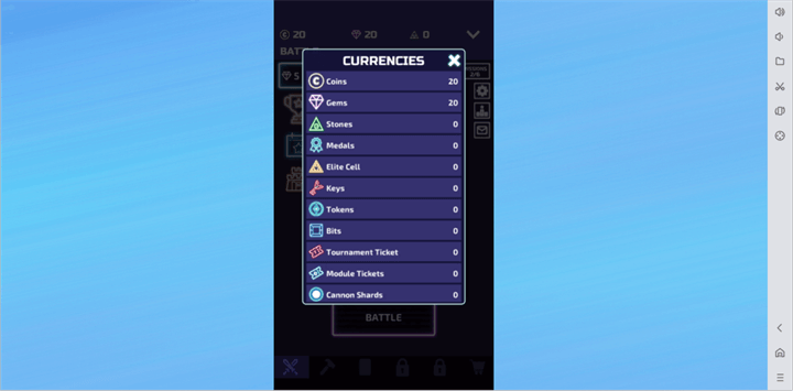 The Tower - Idle Tower Defense currencies, including coins, gems, etc - LDCloud