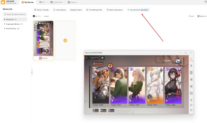 Dragon Raja: ReRise- Alt Text: Instructions of how to reroll with LDCloud- Android Virtual Phone