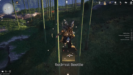 Where Winds Meet character collecting Redmist Beetle oddity- Batch account grinding