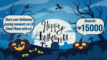 [Ended] Share Your Halloween Gaming Moments To Get 15,000 Diamonds! 