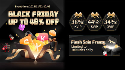 [END]Black Friday Event Starts!
